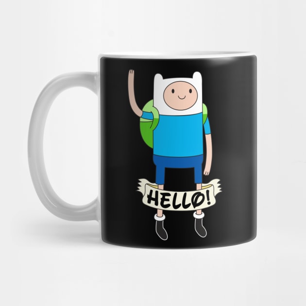 Finn Hello by Plushism